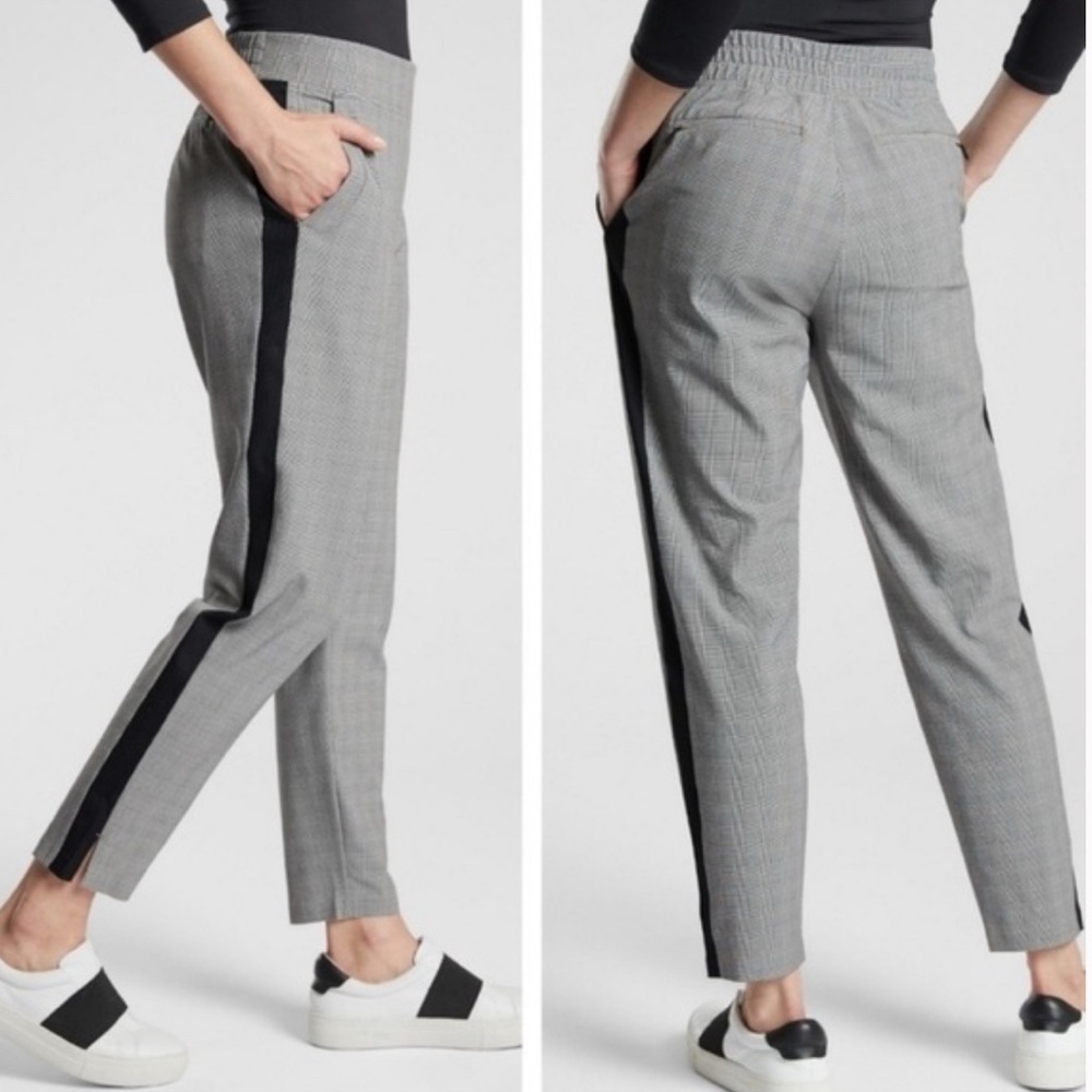 Athlete Brooklyn plaid ankle pants size 6t